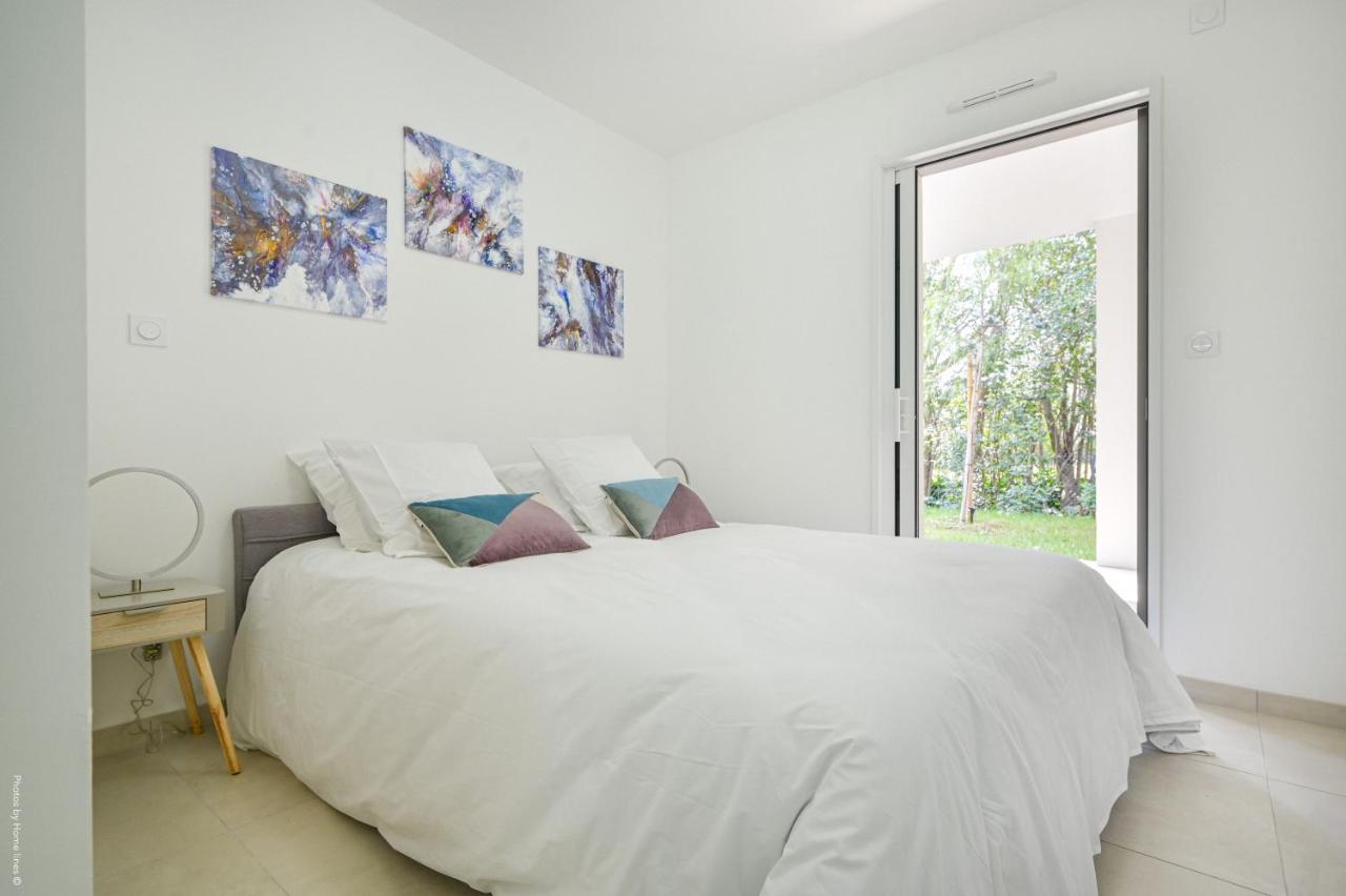 T3 Neuf - C13 - Jardin-Terrasse Et Piscine - Acces Direct Plages Et Centre Village Сен-Сир-сюр-Мер Экстерьер фото